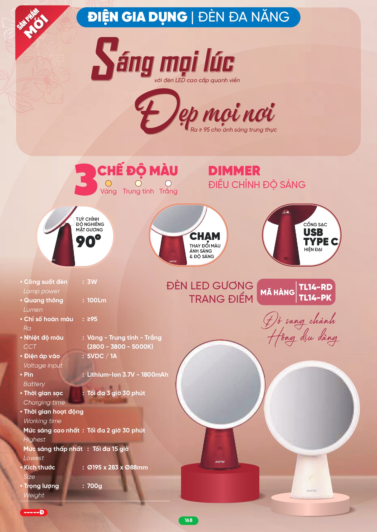 Bảng giá đèn LED MPE 2026